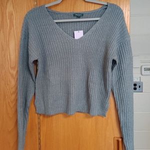 Grey Knit Sweater
